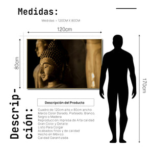 Cuadro Decorativo - Zen 048 - Buda en Meditación