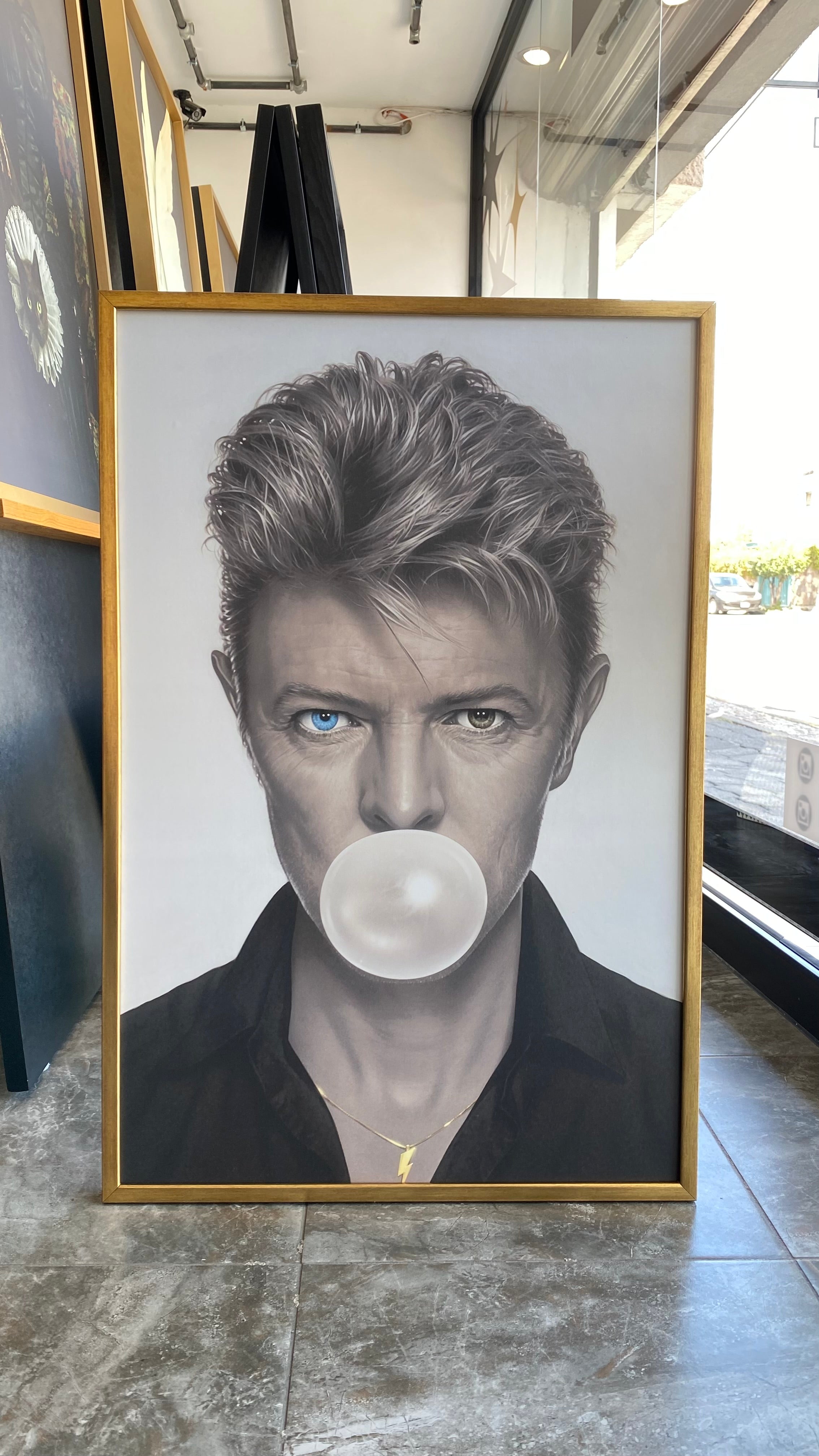 Cuadro Decorativo Bubble Gum 003 David Bowie