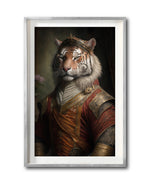 Cargar imagen en el visor de la galería, Cuadro Decorativo Animales Época 049 - Rey Tigre con Corona
