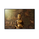 Cargar imagen en el visor de la galería, Cuadro Decorativo - Zen 049 - Buda en Meditación - Escultura
