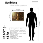 Cargar imagen en el visor de la galería, Cuadro Decorativo - Zen 049 - Buda en Meditación - Escultura
