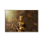 Cargar imagen en el visor de la galería, Cuadro Decorativo - Zen 049 - Buda en Meditación - Escultura
