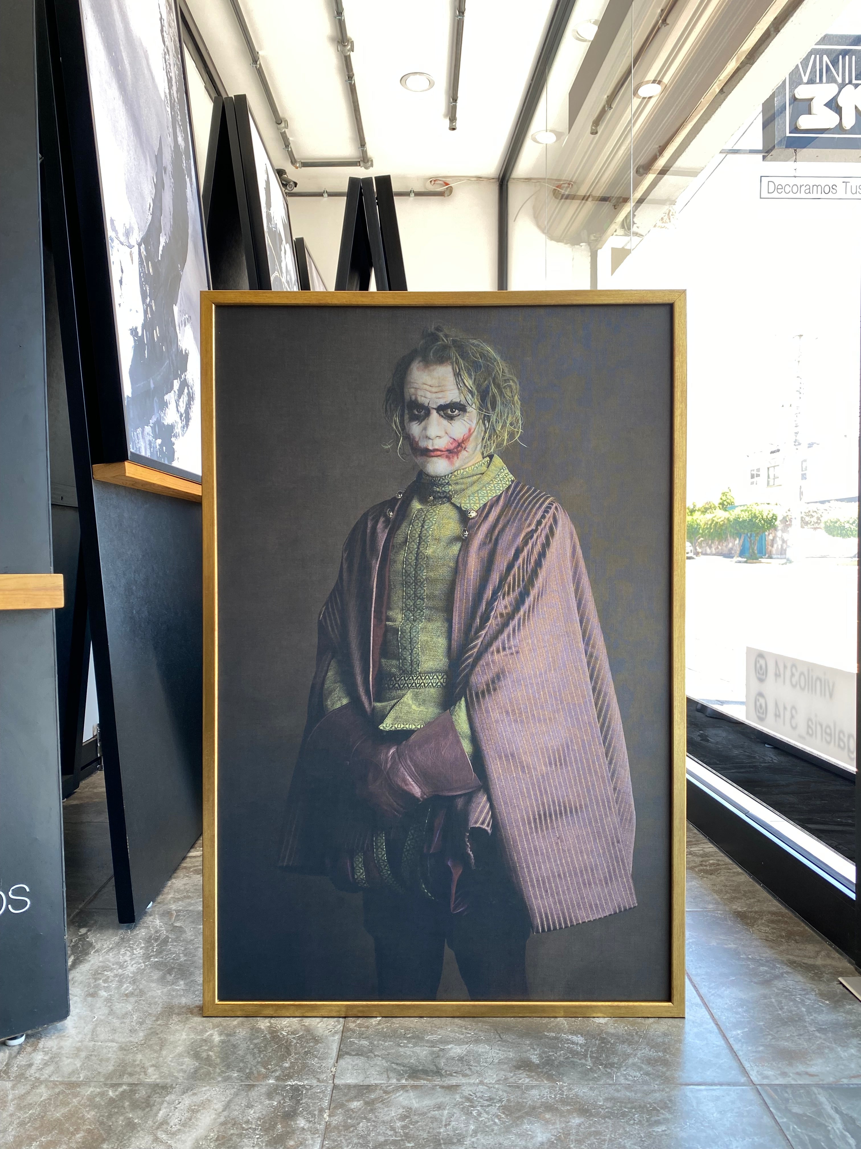 Cuadro Decorativo Personajes Época 012 Superhéroes Joker Guasón