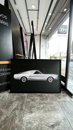 Cargar imagen en el visor de la galería, Cuadro Decorativo Vehículos 014 -Auto Clásico Ford Mustang
