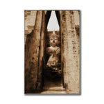 Cargar imagen en el visor de la galería, Cuadro Decorativo - Zen 051 - Buda en Meditación - Monumento en Piedra
