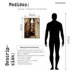 Cargar imagen en el visor de la galería, Cuadro Decorativo - Zen 051 - Buda en Meditación - Monumento en Piedra
