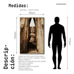 Cargar imagen en el visor de la galería, Cuadro Decorativo - Zen 051 - Buda en Meditación - Monumento en Piedra
