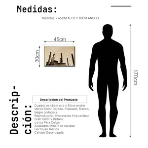 Cuadro Decorativo - Zen 052 - Templo de Meditación - Buda en Piedra