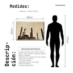 Cargar imagen en el visor de la galería, Cuadro Decorativo - Zen 052 - Templo de Meditación - Buda en Piedra
