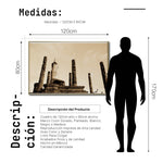 Cargar imagen en el visor de la galería, Cuadro Decorativo - Zen 052 - Templo de Meditación - Buda en Piedra
