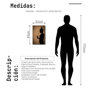 Cuadro Decorativo - Zen 053 - Buda en Meditación