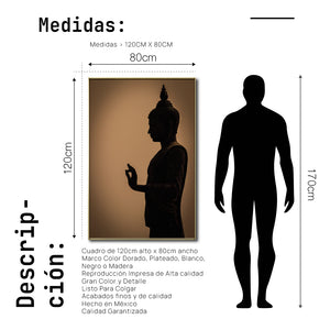 Cuadro Decorativo - Zen 053 - Buda en Meditación