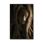 Cargar imagen en el visor de la galería, Cuadro Decorativo - Zen 055 - Buda entre Raices
