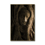 Cargar imagen en el visor de la galería, Cuadro Decorativo - Zen 055 - Buda entre Raices
