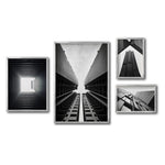 Cargar imagen en el visor de la galería, Set 4 Cuadros Decorativos Arquitectónico 056 - Edificios Blanco y Negro
