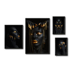 Cargar imagen en el visor de la galería, Set Cuadros Decorativos Black Woman 056
