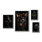 Cargar imagen en el visor de la galería, Set Cuadros Decorativos Black Woman 056
