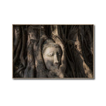 Cargar imagen en el visor de la galería, Cuadro Decorativo - Zen 056 - Buda en un Arbol entre Raíces
