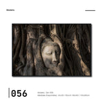 Cargar imagen en el visor de la galería, Cuadro Decorativo - Zen 056 - Buda en un Arbol entre Raíces
