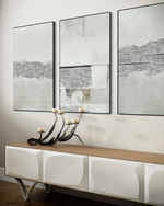 Cargar imagen en el visor de la galería, Set Cuadros Decorativos Abstract Colors 2 - 265 - Triptico Moderno y Elegante Arte Estilo Boho con Textura en Tonos Neutros
