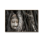 Cargar imagen en el visor de la galería, Cuadro Decorativo - Zen 058 - Buda entre Raices
