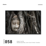 Cargar imagen en el visor de la galería, Cuadro Decorativo - Zen 058 - Buda entre Raices
