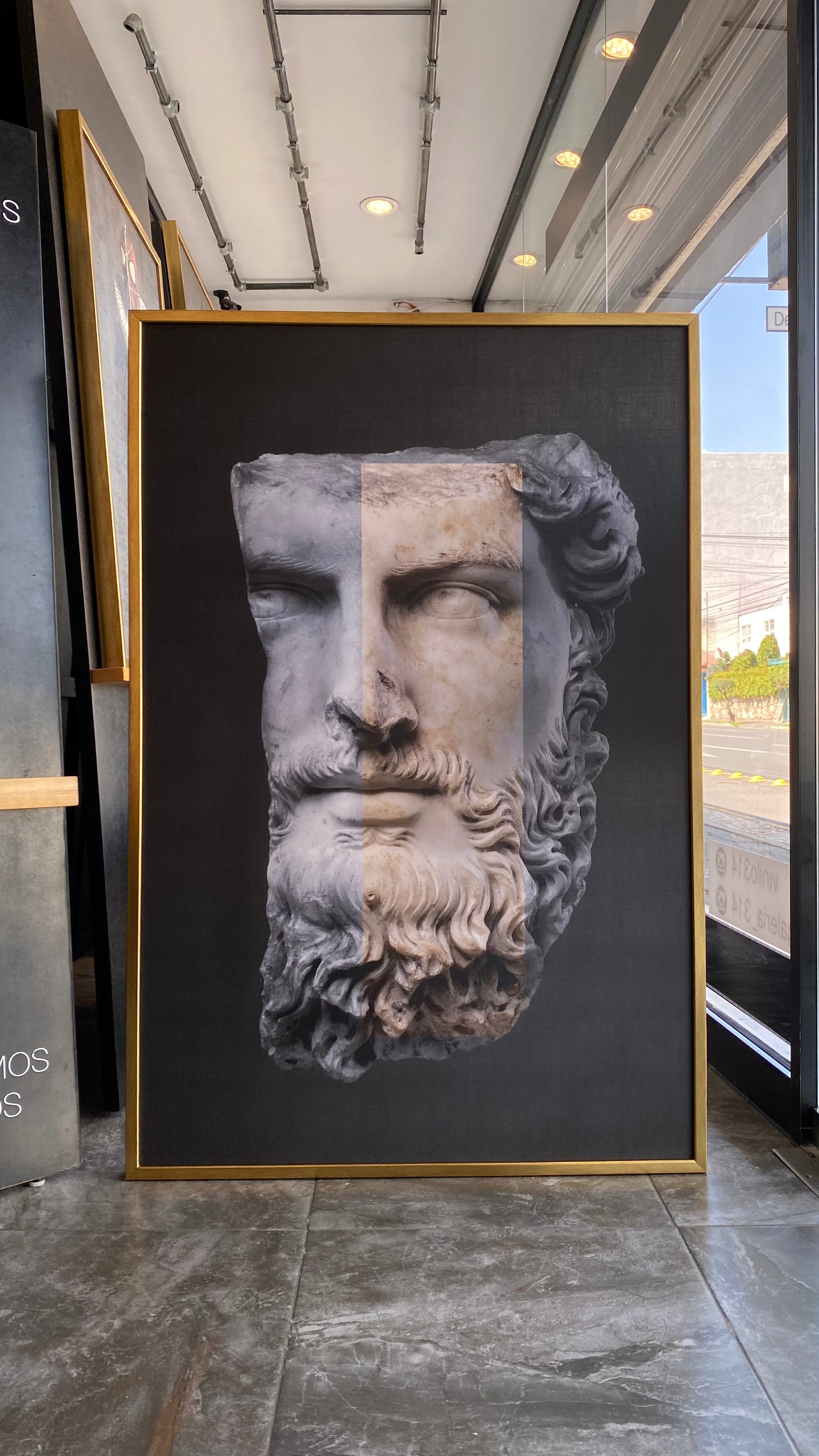 Cuadro Decorativo Esculturas 007 Hércules