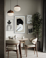 Cargar imagen en el visor de la galería, Set Cuadros Decorativos Abstracto Negro Arena 2 - 226B - 4piezas Arte Moderno y Elegante Estilo Nordico Boho en Tonos Neutros
