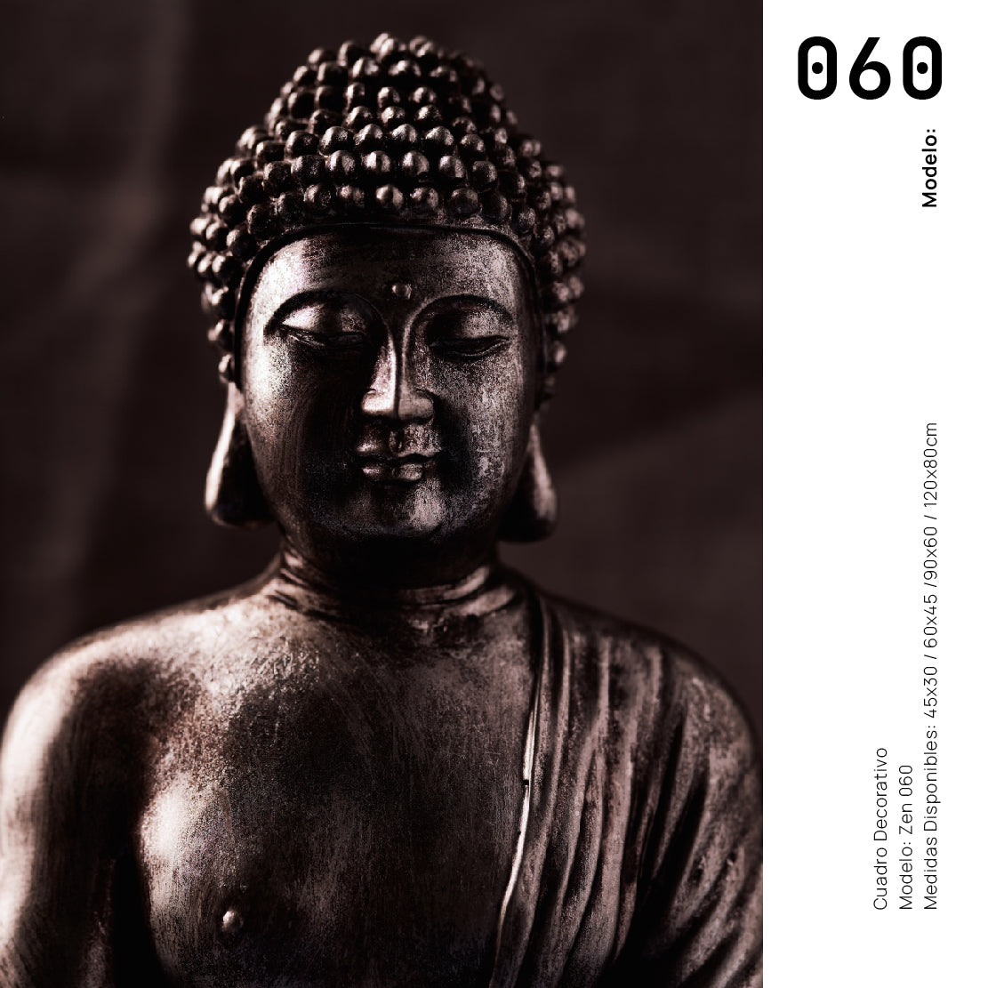 Cuadro Decorativo - Zen 060 - Buda en Meditacion