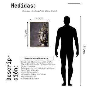 Cuadro Decorativo - Zen 061 - Buda en Meditación