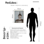 Cargar imagen en el visor de la galería, Cuadro Decorativo - Zen 063 - Estatua de Buda
