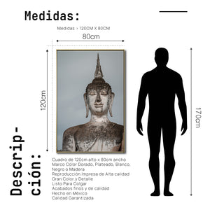 Cuadro Decorativo - Zen 063 - Estatua de Buda