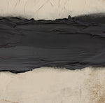 Cargar imagen en el visor de la galería, Set Cuadros Decorativos Abstracto Negro Arena 2 - 241 - Triptico Moderno y Elegante Arte Minimalista Estilo Nordico Tonos Neutros
