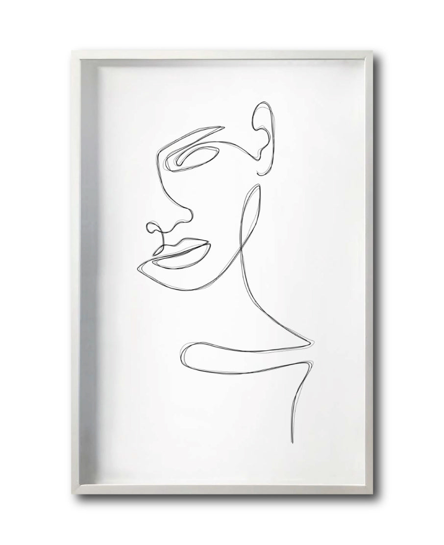 Cuadro Decorativo Abstracto Negro Arena 064 - Para Credenza