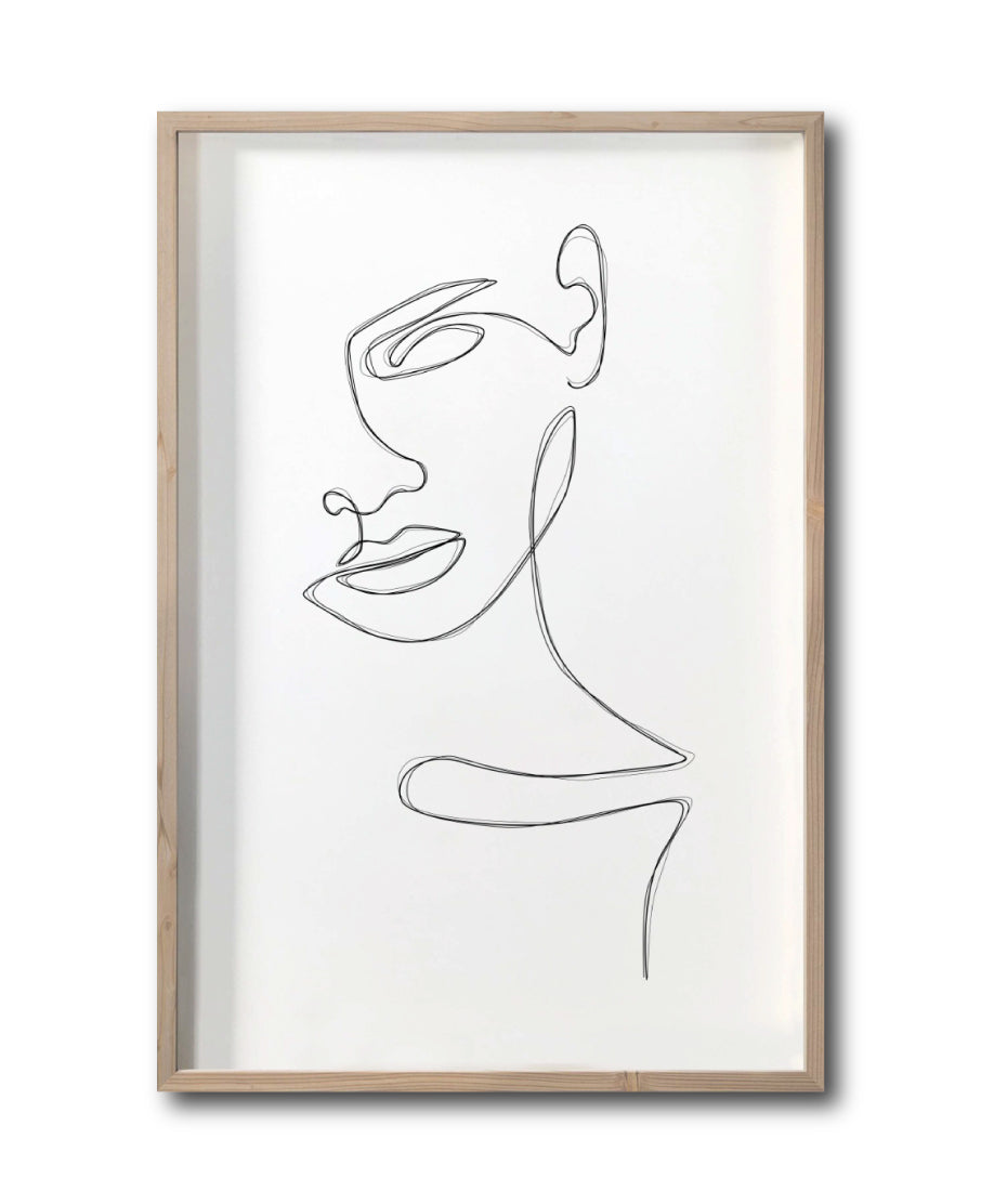 Cuadro Decorativo Abstracto Negro Arena 064 - Para Credenza