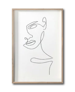 Cuadro Decorativo Abstracto Negro Arena 064 - Para Credenza