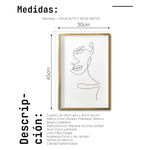 Cargar imagen en el visor de la galería, Cuadro Decorativo Abstracto Negro Arena 064 - Para Credenza
