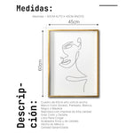 Cargar imagen en el visor de la galería, Cuadro Decorativo Abstracto Negro Arena 064 - Para Credenza
