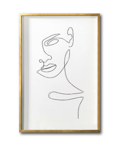Cuadro Decorativo Abstracto Negro Arena 064 - Para Credenza