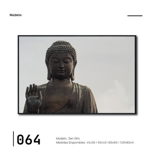 Cuadro Decorativo - Zen 064 - Buda de Piedra