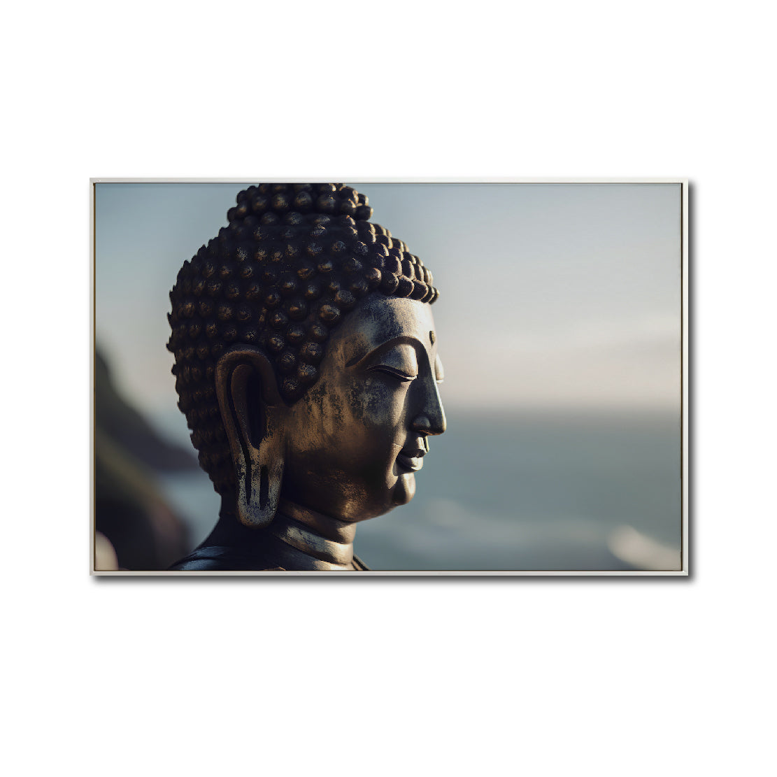 Cuadro Decorativo - Zen 065 - Buda - Fondo Paisajista