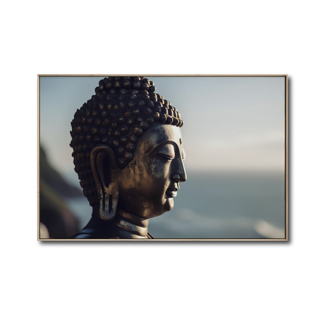 Cuadro Decorativo - Zen 065 - Buda - Fondo Paisajista