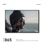 Cargar imagen en el visor de la galería, Cuadro Decorativo - Zen 065 - Buda - Fondo Paisajista
