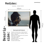 Cargar imagen en el visor de la galería, Cuadro Decorativo - Zen 065 - Buda - Fondo Paisajista
