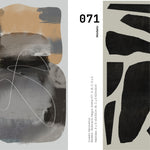 Cargar imagen en el visor de la galería, Set 5 Cuadros Decorativos Abstracto Negro Arena 071 - Para Credenza
