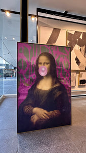 Cuadro Decorativo Bubble Gum 008 Mona Lisa