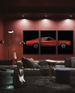 Cargar imagen en el visor de la galería, Set de Cuadros Decorativos Vehículos 011 -Auto Clásico Ford Mustang
