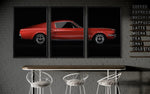 Cargar imagen en el visor de la galería, Set de Cuadros Decorativos Vehículos 011 -Auto Clásico Ford Mustang
