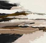 Cargar imagen en el visor de la galería, Set Cuadros Decorativos Abstracto Negro Arena 2 -257 -Diptico Minimalista Arte Moderno Estilo Nordico en Tonos Neutros
