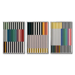 Cargar imagen en el visor de la galería, Set 3 Cuadros Decorativos Abstract Colors 102 - Para Credenza
